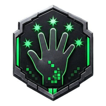 High Five XRVR achievement badge